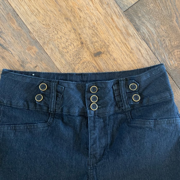 Diamanté Denim Jean Capri Pants - Picture 7 of 7